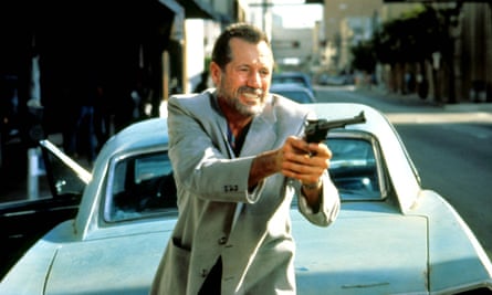 Fred Ward in Miami Blues, 1990, as Hoke Moseley. He ceded the lead role to Alec Baldwin.