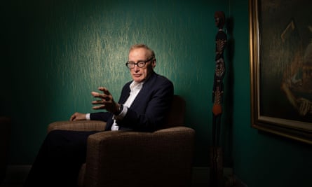 Bob Carr in his Sydney office