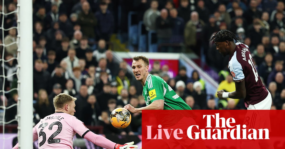Aston Villa v Newcastle: FA Cup fourth round – live