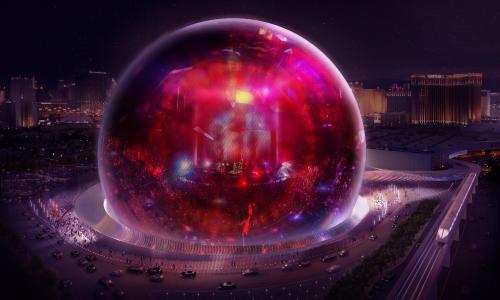 The Sphere planned for Las Vegas by MSG, owned by James Dolan, a Trump backer and ex-Weinstein associate.