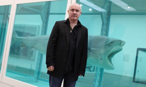 Damien Hirst and preserved shark