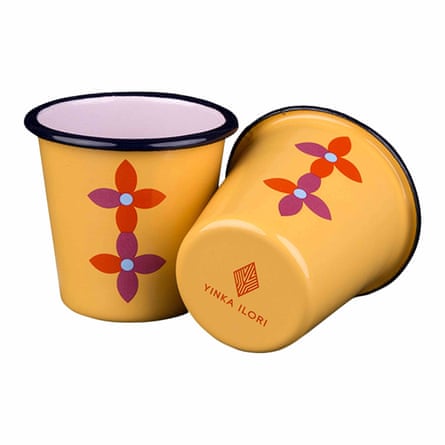 Yinka Ilori ODODO Enamel Tumbler
