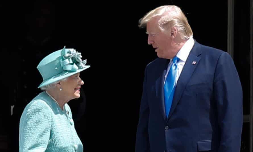 Photos: donald trump and queen elizabeth meet at windsor castle Donald Trump to be hosted by the Queen days before UK election | Donald Trump | The Guardian