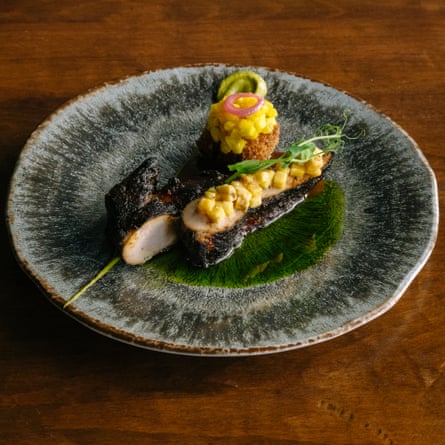 The ‘elegantly flavoured’ jerk chicken supreme – Natty Can Cook, Herne Hill, south London.