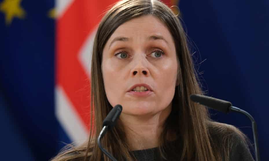 Icelandic prime minister, Katrín Jakobsdóttir