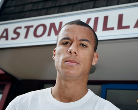 Gabriel Agbonlahor pictured at Aston Villa’s training ground, Bodymoor Heath Lane, in 2006.
