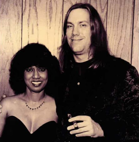 Brian Ritchie and Varuni Kulasekera in New York in 1996. ‘All the guys she worked with thought she was crazy for giving this “uneducated” rock musician a chance.’