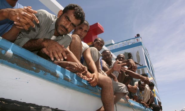 Somali marine forces detain Iranian fishermen in the waters off Puntland in north-eastern Somalia.
