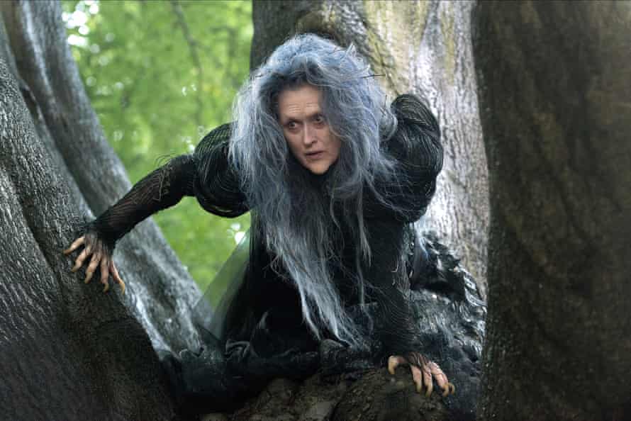 Witchy business… Meryl Streep in the 2014 film version of Into the Woods.