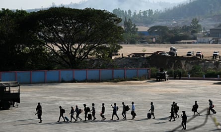 Thousands rescued from illegal scam compounds in Myanmar as Thailand launches huge crackdown | Myanmar | The Guardian