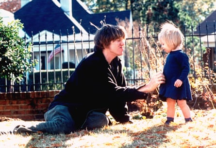 Thurston Moore and daughter Coco in 1995.