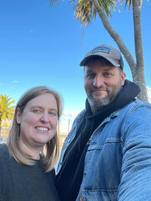 Christchurch couple Carolyn Robertson and Paul Hegglun.