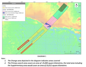 Map of the underwater search area for MH370 conducted by Ocean Infinity and search ship Seabed Constructor, January 30 2018.