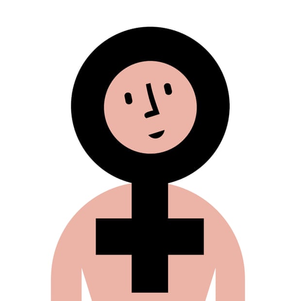 illustration of female sex sign
