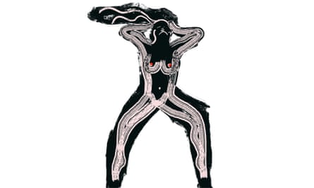 Illustration of a woman’s body
