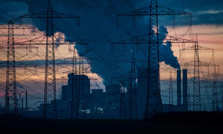 Niederaussem coal-fired power plant in Germany