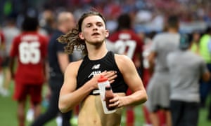 Liverpool S Harvey Elliott Truly Sorry For Offensive Harry Kane Video Football The Guardian