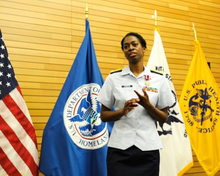 Erica Schwartz opinionated successful beforehand of flags