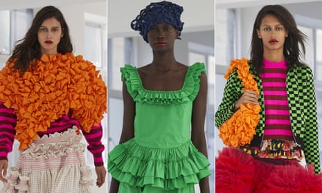 Molly Goddard brightens London fashion week with exuberant tulle | London fashion week | The Guardian Molly Goddard brightens London fashion week with exuberant tulle | London fashion week | The Guardian