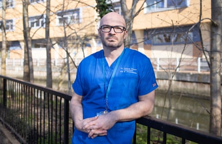 Dr Richard Breeze, head of ICU at University Hospital Lewisham