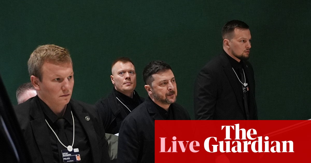 Zelenskyy due to speak at Davos as US delegation meets with Putin in Moscow – Europe live