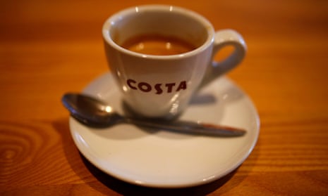 A Costa espresso cup