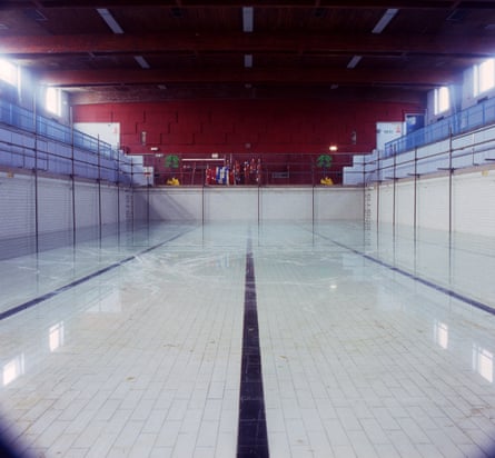 The pool is still full at Newcastle Road swimming baths, taken shortly after its closure in 2009.