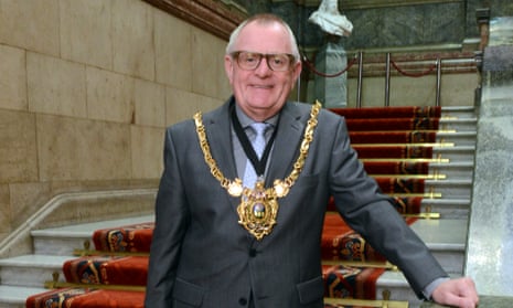 Pete Rippon when he was lord mayor of Sheffield in 2015, having been a city councillor for many years
