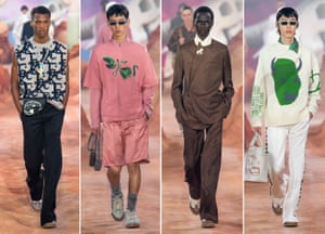 Paris Men S Fashion Week Ss22 The Key Shows In Pictures Fashion The Guardian Paris Mens Fashion Week 2022 Dogs And Pigs