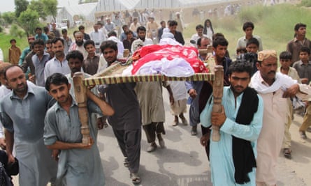 The funeral of Qandeel Baloch, held in Shah Sadar Din village in Pakistan’s Punjab province