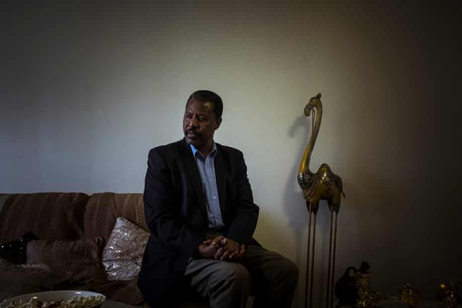 Elhadi Abass, originally from Sudan, has lived on the Flemington estate for 18 years