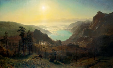 Albert Bierstadt – Donner Lake from the Summit, 1873
