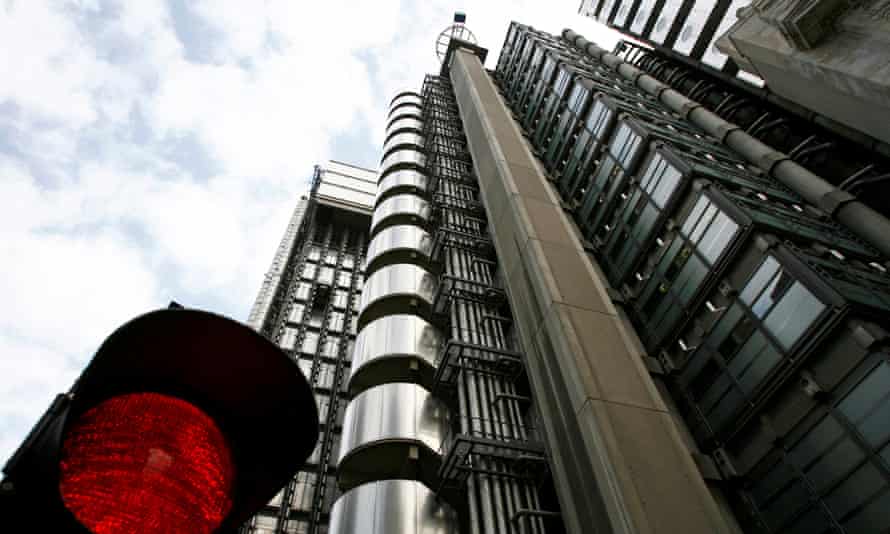 Sede de Lloyd's of London en el centro de Londres