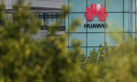 A general view of the Huawei UK headquarters on July 14, 2020 in Reading, England.