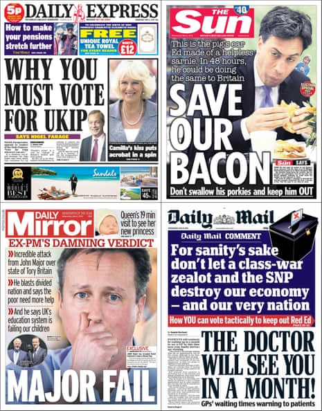 Today’s front pages from the Daily Express, The Sun, the Daily Mirror and the Daily Mail