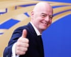 Embattled Fifa president Infantino declares intention to stand for re-election