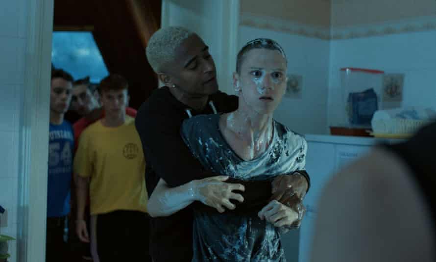A still from the film Tigers, which is based on Martin Bengtsson’s autobiography.