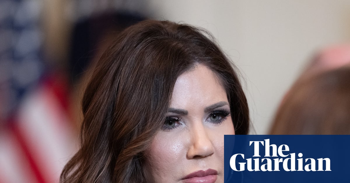 Trump sacks Kristi Noem – The Latest