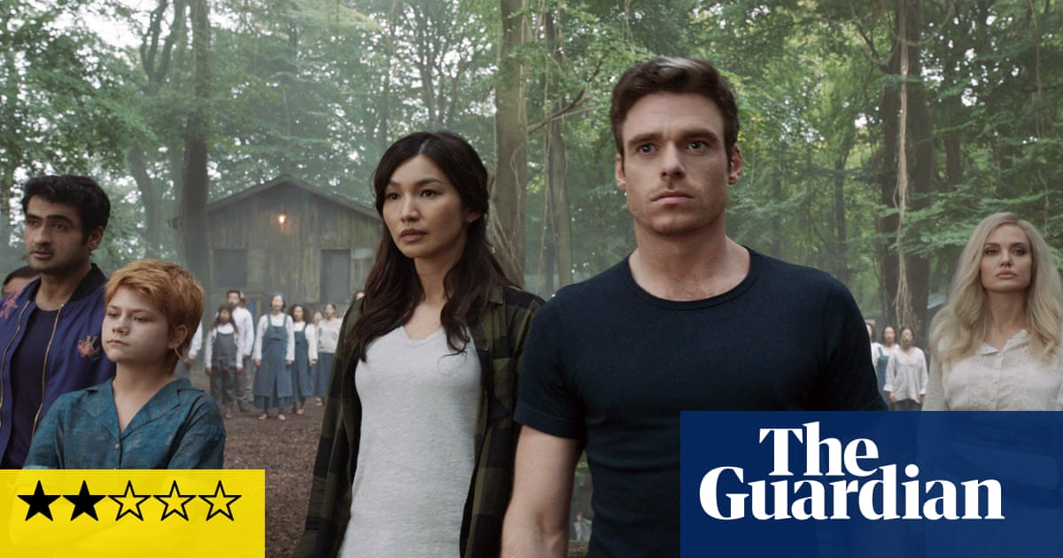 Eternals review – Chloé Zhao’s indie nuance can’t power the Marvel machine