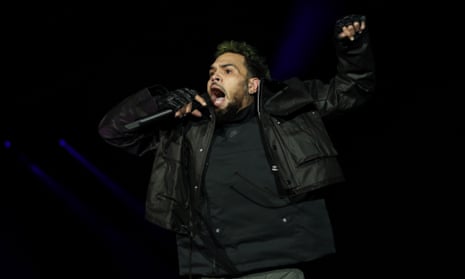 Chris Brown performing in December 2021.