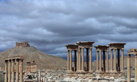 Palmyra's monumental entrance