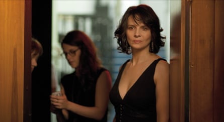 With Kristen Stewart in Clouds of Sils Maria.