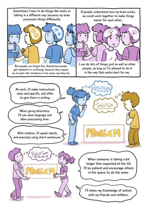 Understanding autism cartoon, part four.