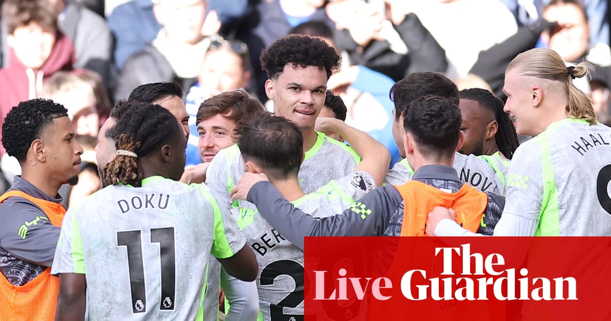 Chelsea 0-3 Manchester City: Premier League – live