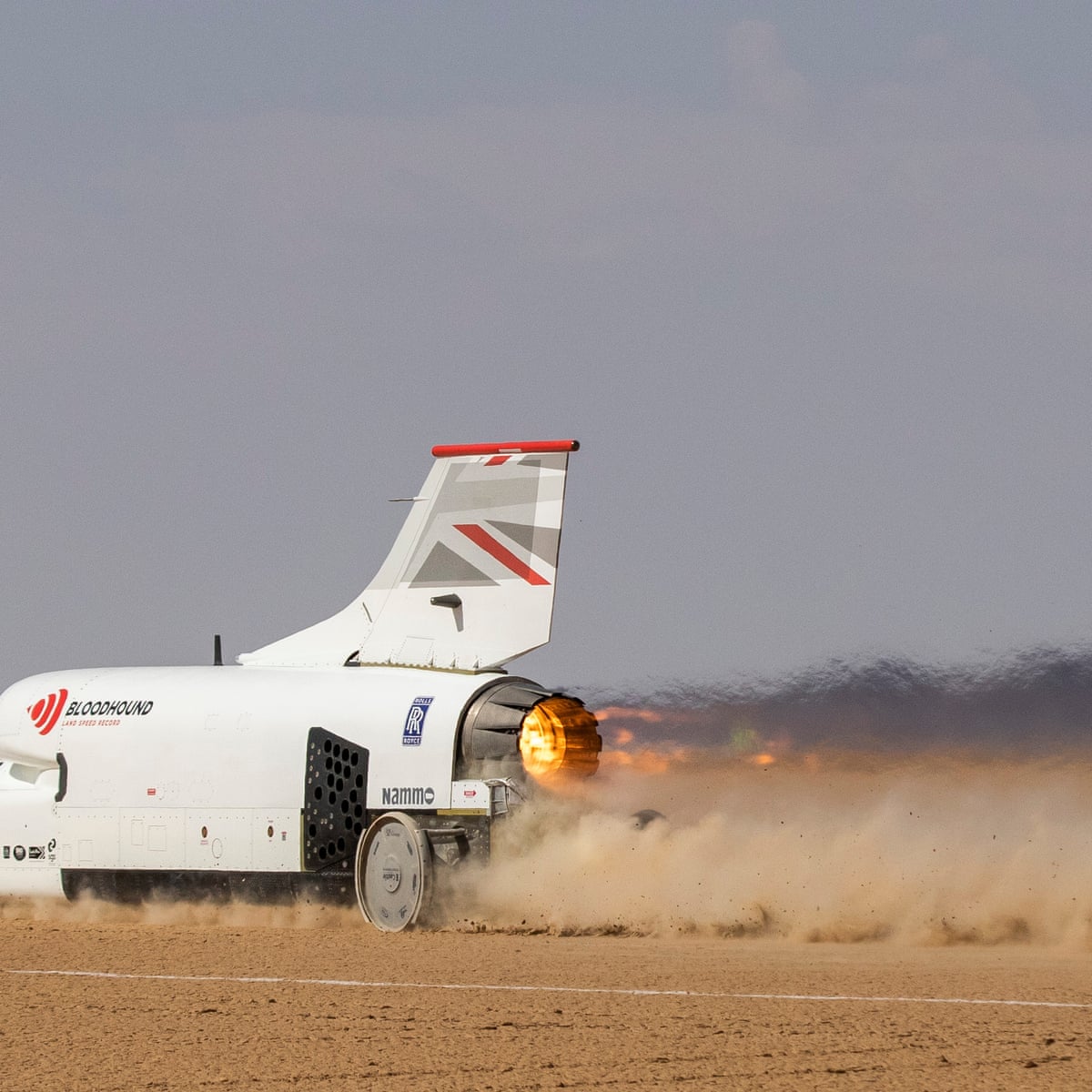 Download Bloodhound Lsr Car Hits 500mph In Bid For Land Speed Record Free HD Get Wallpaper Bloodhound Lsr Car Hits 500mph In Bid For Land Speed Record Free HD