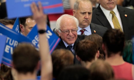 Bernie Sanders Holds Election Night Rally In West Virginia.