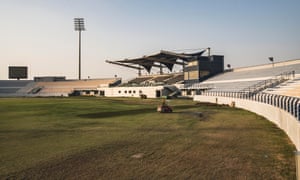 Asian Town boasts a 13,000-seat floodlit cricket stadium, which is popular with cricket-mad south Asian migrant workers.