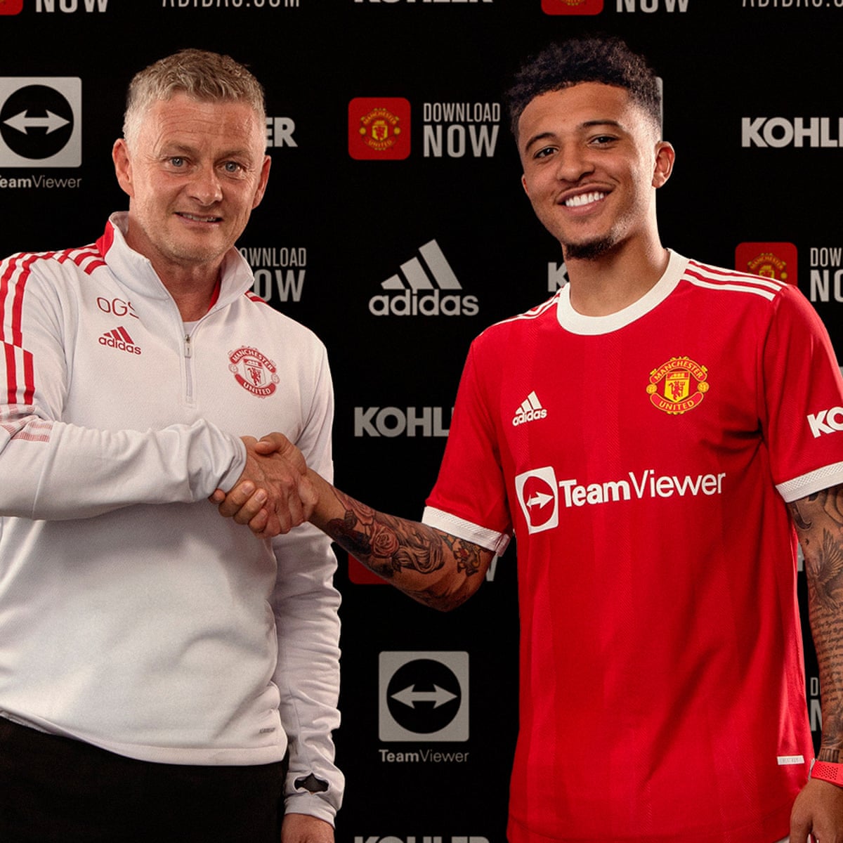 Jadon Sancho seals £73m Manchester United move from Dortmund | Manchester United | The Guardian