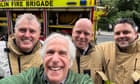 ‘Firemen are some of my favourite human beings’: evacuated hotel guest turns out to be Henry Winkler