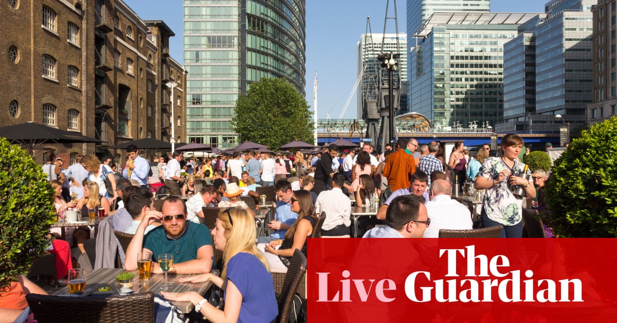 UK business activity strongest since June, led by travel and leisure; prices surge – business live